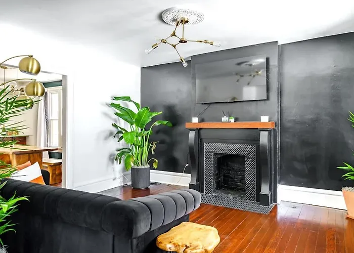 Jungle Nook By Jungle House Near Convention Center Osu & Nationwide Arena Walk To High Street Downtown & Short North 5 800 Reviews Private Parking Сasa de vacaciones Columbus