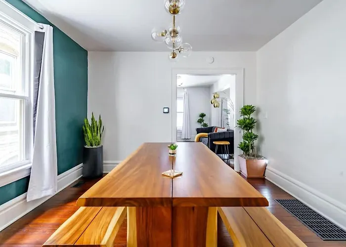 Jungle Nook By Jungle House Near Convention Center Osu & Nationwide Arena Walk To High Street Downtown & Short North 5 800 Reviews Private Parking Сasa de vacaciones